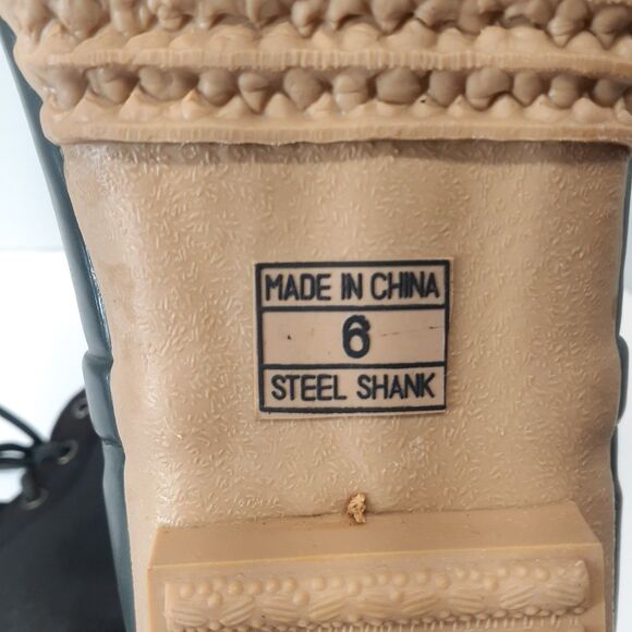 Midwest Traders Womens Thermalite Steel Shank Winter Duck Mud Boots Size 6 - Picture 10 of 11